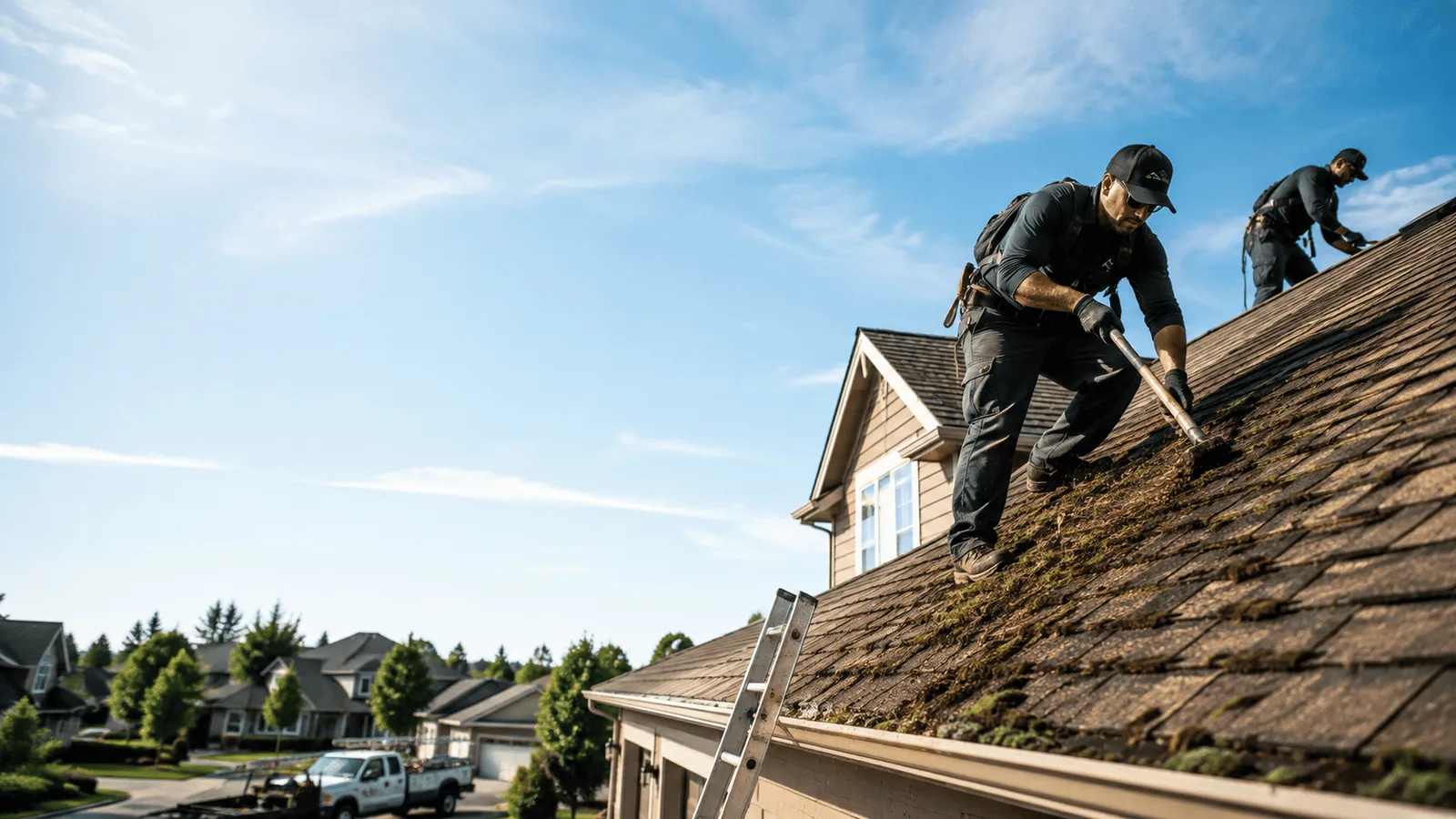 Roof Moss Removal in Cottontown, TN near me